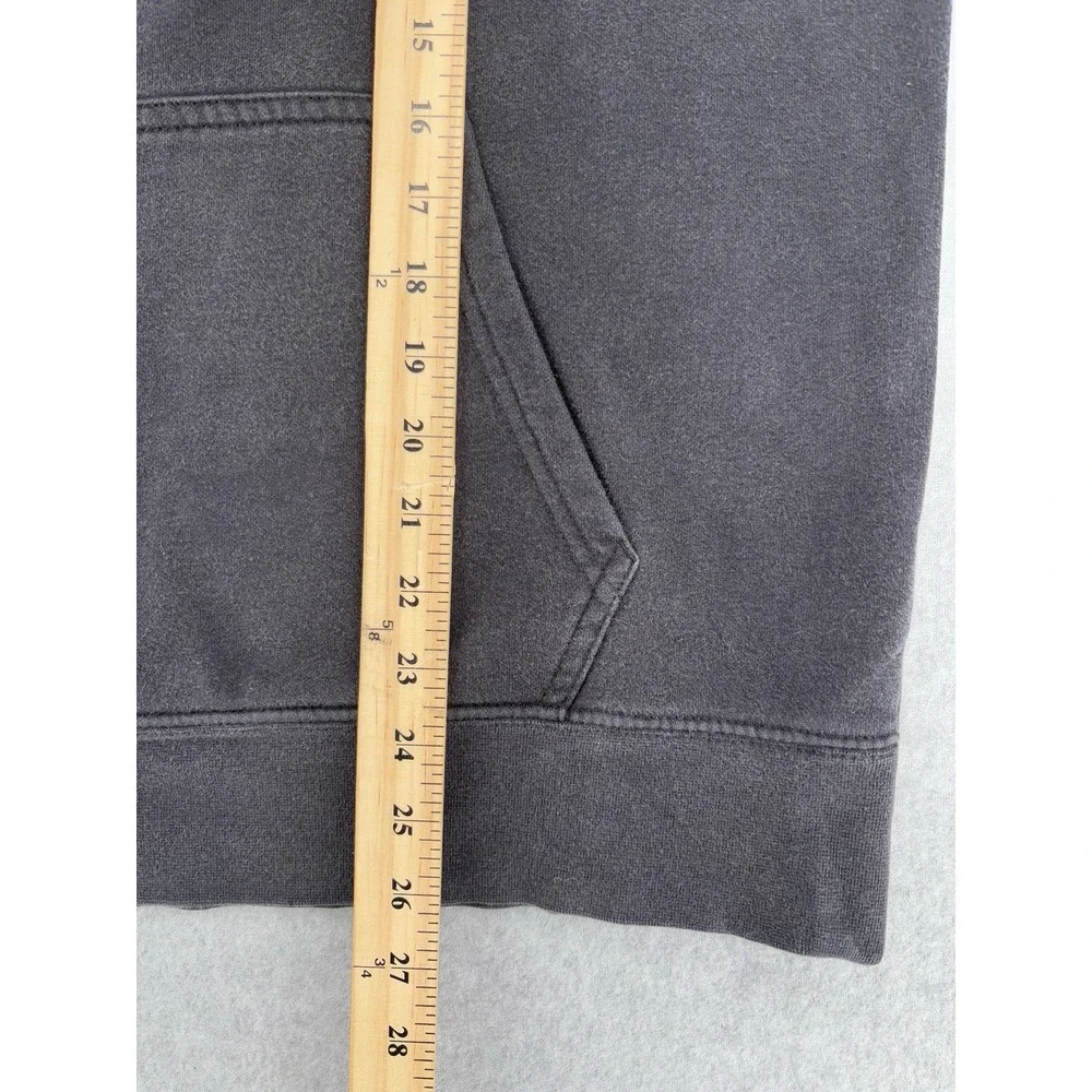 The North Face Box NSE‎ Pullover Hoodie Black Red Logo Men's Medium
